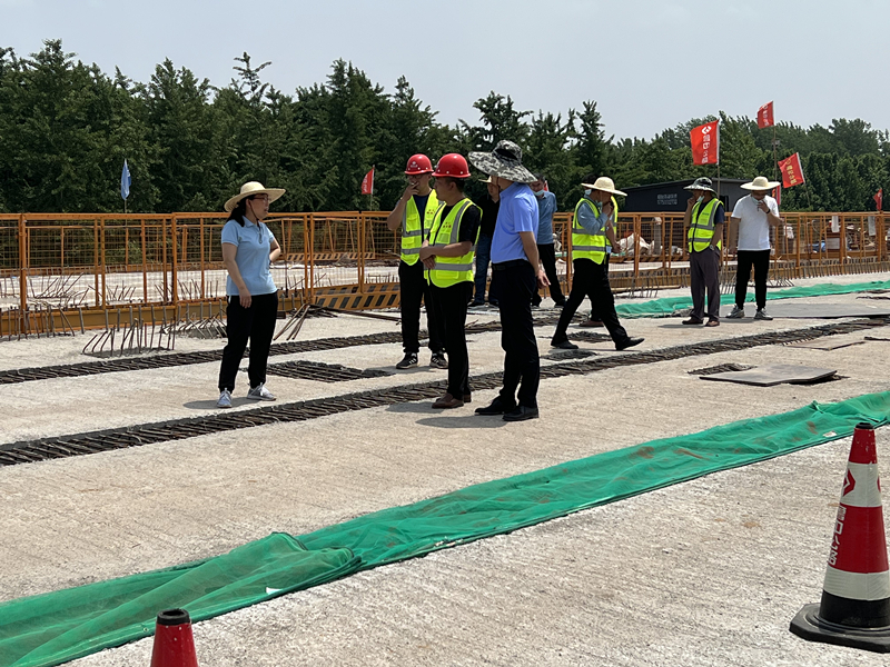 臨沂市質監(jiān)站對郯城G205項目開展質量、安全檢查指導