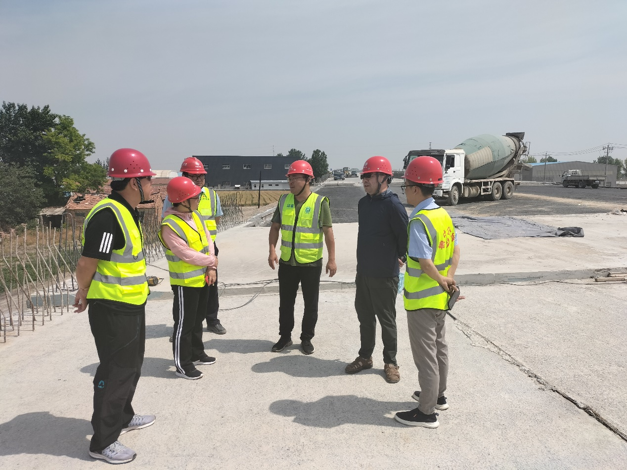公司對第六區(qū)域項目部展開2022年第二季度安全檢查
