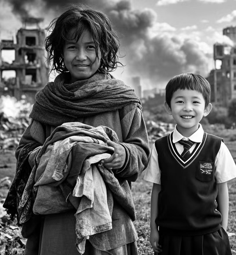 戰(zhàn)火之外，中國祥和