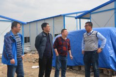 項(xiàng)目辦、管理處相關(guān)領(lǐng)導(dǎo)來(lái)我部視察指導(dǎo)工作