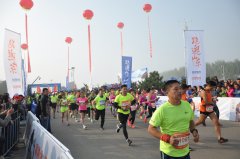 奮勇拼搏、堅持不懈——記跑游山東博山五陽湖站