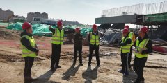 雙魯立交橋項目部堅守安全防線 不斷提升項目安全管理水平