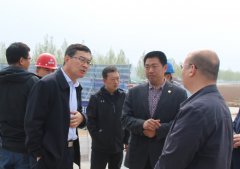 省交通廳調(diào)研組對新寧項目進(jìn)行現(xiàn)場調(diào)研