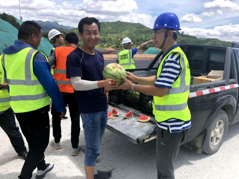 江西項(xiàng)目部無(wú)懼“秋老虎”　關(guān)懷員工舒心干工程