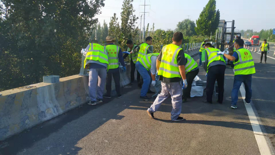 【抓作風(fēng) 創(chuàng)效益】中秋里的爭分奪秒——交安工程公司中秋工作紀(jì)實(shí)